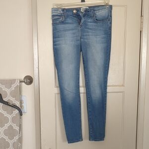 Current/Elliott Light Blue Skinny Jeans
